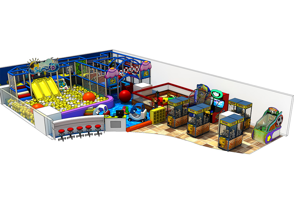 Commercial Ocean theme children zone Indoor playground equipment/amusement park