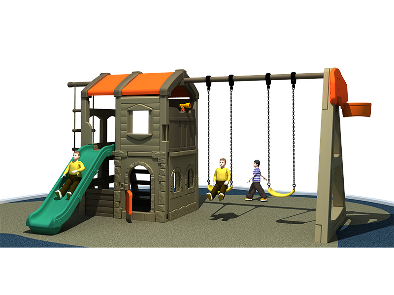 Best selling and Multi-function Combined Type Kids Playground Outdoor Slippery Slide Swing